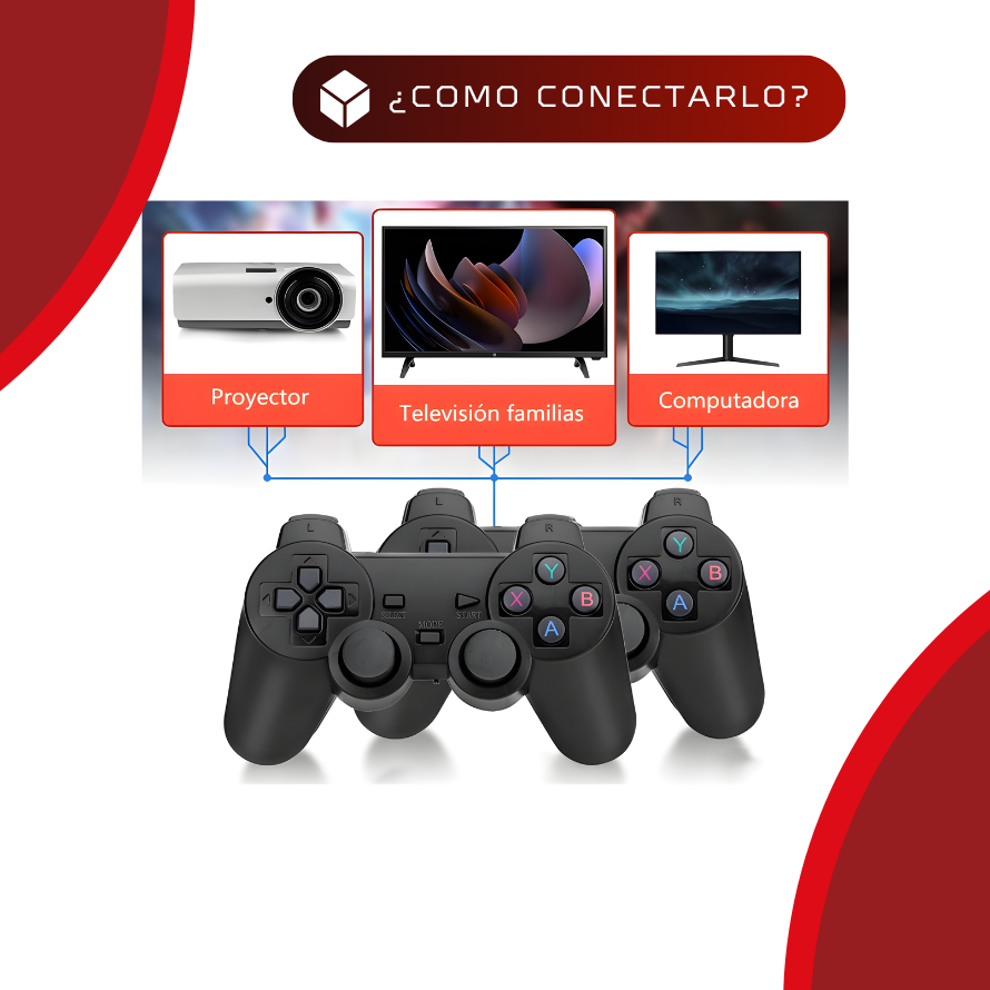 Consola Retro con 10,000 juegos