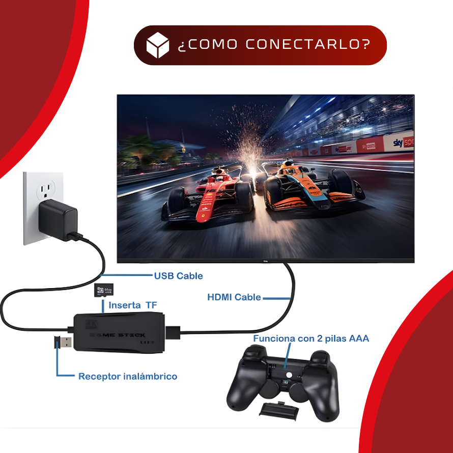 Consola Retro con 10,000 juegos