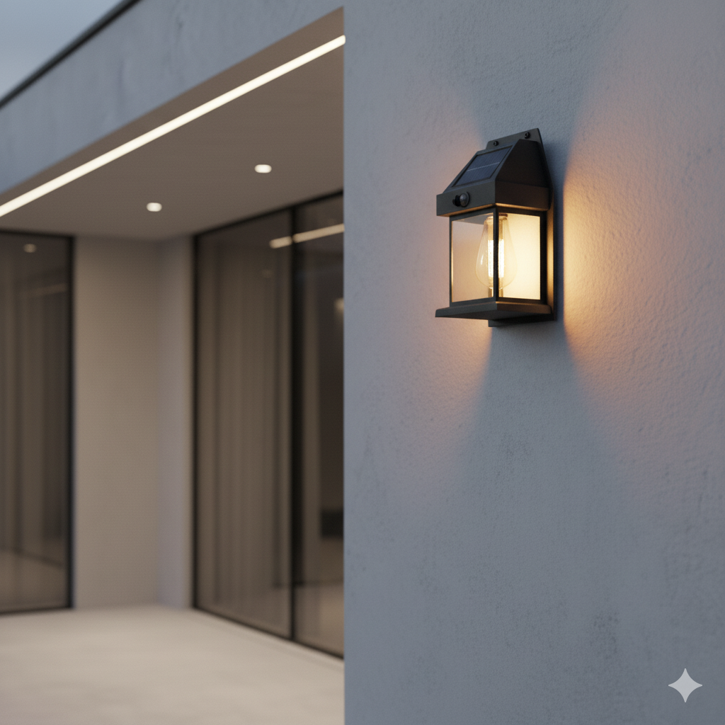 Lámpara Solar Impermeable