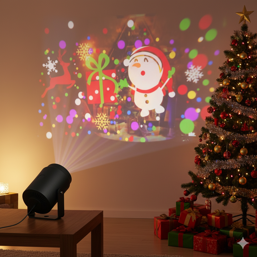 Proyector Navideño